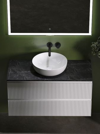 Тумба под раковину Sancos SNOB R SNR100W 100х40 подвесная цвет белый