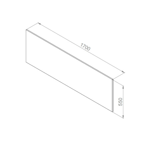 Экран для ванны Am.Pm Inspire V2.0 W52A-170-075W-P - фото 4
