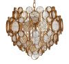 Светильник подвесной Crystal Lux Deseo (Десео) Deseo SP6 D460 Gold