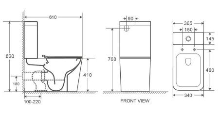 Унитаз напольный с бачком WeltWasser WW SK GELBACH 001 ST MT-GR (10000006100) серый с сиденьем микролифт безободковый душевой смыв