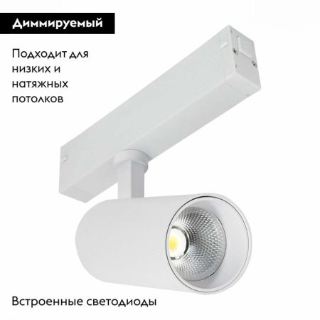 Трековый светодиодный светильник для магнитного шинопровода ST Luce ST660 ST660.596.10