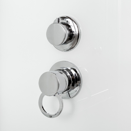 Душевая кабина AvaCan D10SEL 100х100 четверть круга с крышей ориентация универсальная