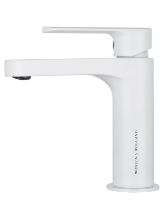 Смеситель Wonzon & Woghand WW-H1032-MW на раковину/столешницу белый