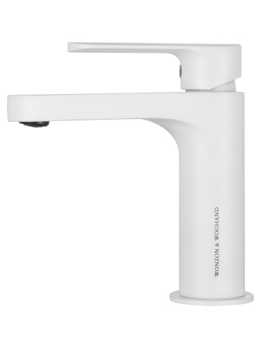 Смеситель Wonzon & Woghand WW-H1032-MW на раковину белый - фото 2