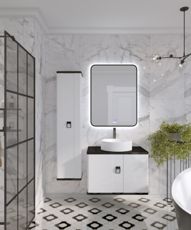 Столешница Grossman Норма 506003 60х50 накладная цвет черный