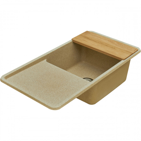 Кухонная мойка Aquaton Беллис 1A725132BS220 97х51 цвет светло-коричневый