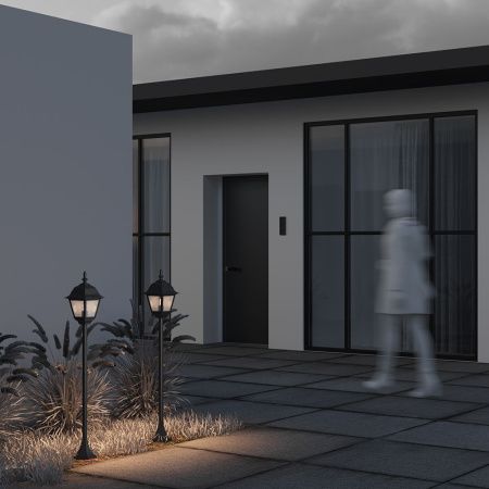 Парковый светильник Maytoni Outdoor Abbey Road O003FL-01B
