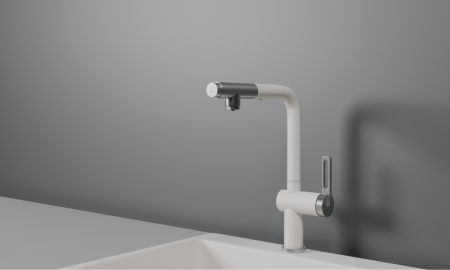 Смеситель для кухни Granula 8169, АРКТИК (БЕЛЫЙ) на мойку арктик