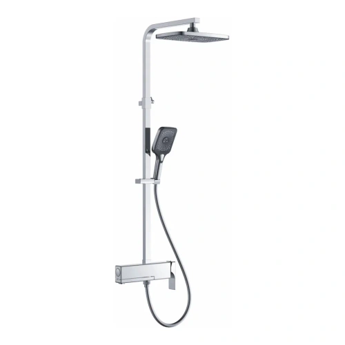 Душевая стойка Rose R1036 настенная цвет хром - фото 2