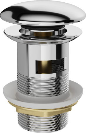 Комплект: Донный клапан Stworki SW-001CR хром + Сифон SD-001CR хром (1035027)