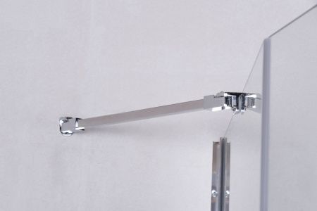 Душевой уголок Niagara Nova 66130811 90х90 стекло прозрачное профиль хром без поддона