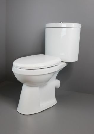 Унитаз напольный с бачком Creo Сeramique PROJECT COMBO-PR1002X белый с сиденьем с микролифт душевой смыв