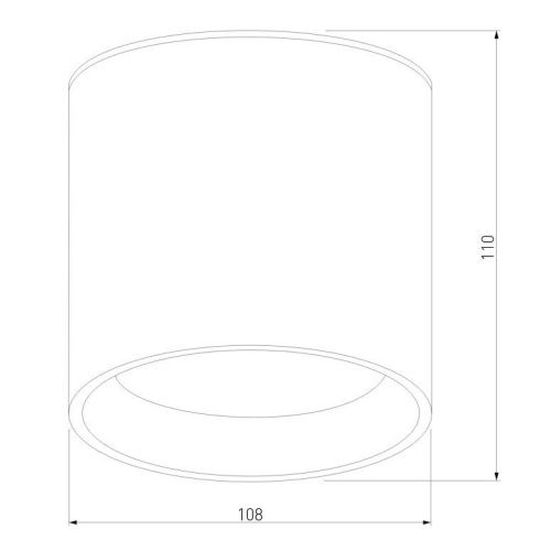 Уличный потолочный светильник Elektrostandard Light Led (Лигхт Лед) 4690389176975 - фото 4