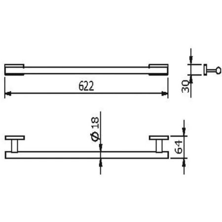 Полотенцедержатель Langberger ALSTER 10901A
