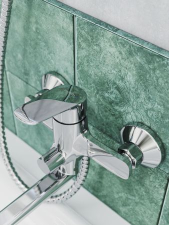 Смеситель для ванны Tokito HAPPO TOK-HAP-1015 настенный хром