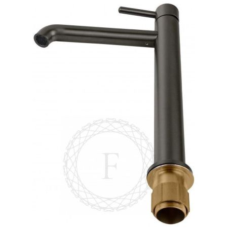 Смеситель для раковины Filarete Roun FL6020BG на столешницу графит