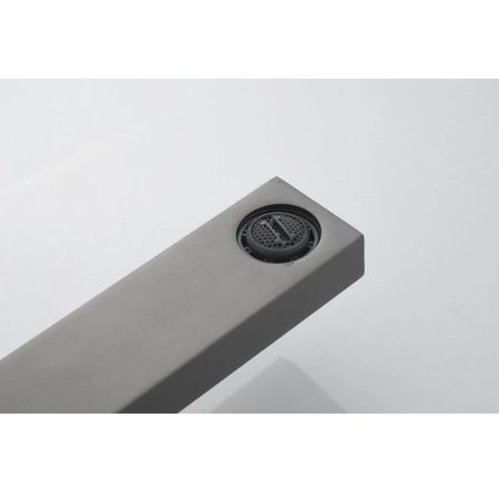 Душевая стойка Knotlor KN-23/GM настенная цвет вороненая сталь