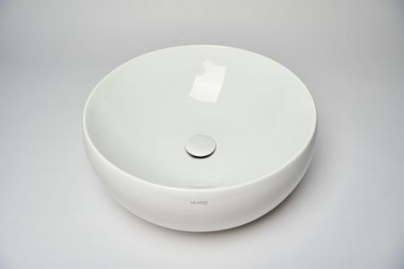 Раковина из сантехнического фарфора Galassia Dream 7333 50х50 накладная цвет белый