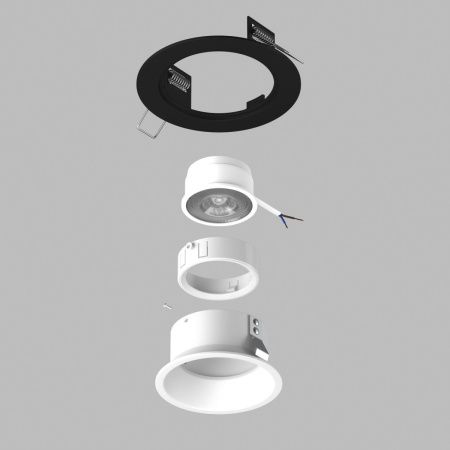 Светильник встраиваемый Lightstar Domino (Домино) D61706WMOD