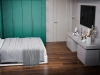 SPC ламинат Tulesna Ottimo 1004-12 Cielo толщина 0.4 см 43 класс 1220х183