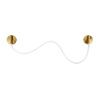 Светильник настенный Loft It Thread 10388W Brass