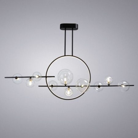 Люстра потолочная Arte Lamp Saturn (Сатурн) A7790SP-75BK