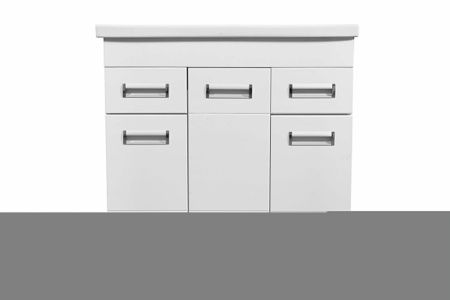 Тумба под раковину Stella Polar Фиора SP-00000213 80х40 напольная цвет белый