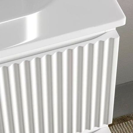 Тумба под раковину Sancos SNOB R SNR80W 80х40 подвесная цвет белый