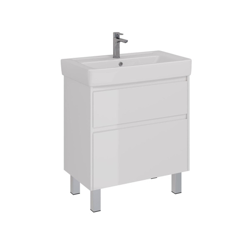 Тумба под раковину LeMark Combi LM03C80T 74,4х43,7х65 подвесная/напольная - фото 5