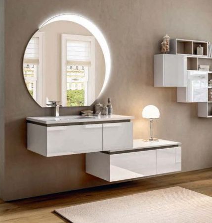 Зеркало с подсветкой Cezares 45010 110х100 подвесное