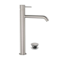 Смеситель Remer X Style Inox SSX10LXLB на раковину нержавеющая сталь