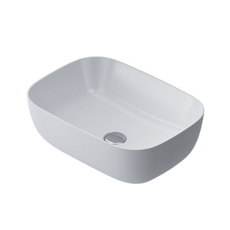 Раковина из сантехнического фарфора Am.Pm Func M8FWCC10450WG 50х30 накладная цвет белый без отверстий под смеситель