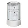 Душевая кабина AvaCan L610LED 100х100 четверть круга с крышей ориентация универсальная