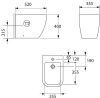 Биде напольное Allen Brau Infinity 4.21005.20 цвет белый