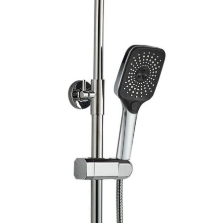 Душевая стойка Haiba HB24615 настенная цвет хром