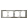 Рамка на 4 поста VOLTUM S70 VLS110404