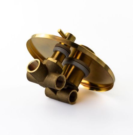 Смеситель Emmevi Filobrass 85029/ORS встраиваемый в стену золото