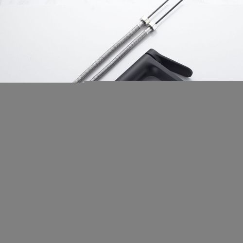 Смеситель Shevanik S43H S4301H на раковину черный - фото 4