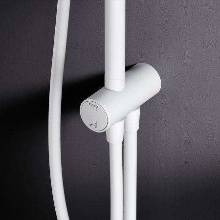 Душевая стойка Am.Pm Gem F0790033 настенная цвет белый