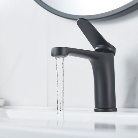 Смеситель Shevanik S6201H на раковину черный