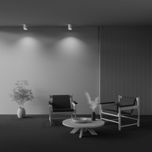 Светильник потолочный Maytoni Technical Conik gyps C001CW-01W - фото 5