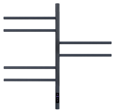 Полотенцесушитель Vincea VTD-1S2CGE 43х80 электрический графит