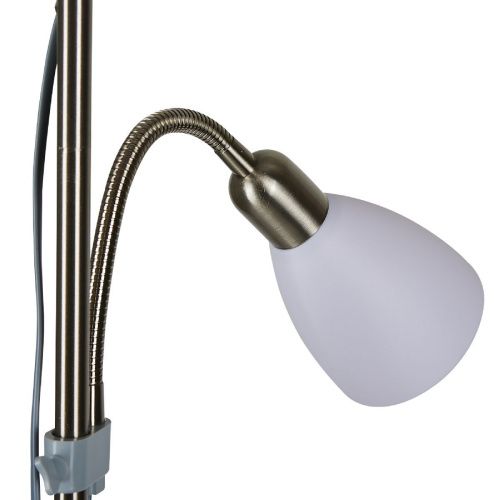 Торшер Uniel UML-T520 E27+E14 SILVER/WHITE - фото 4