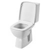 Унитаз-компакт напольный с бачком Santek Нео лайт 1WH302408 белый с сиденьем микролифт каскадный смыв