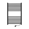 Полотенцесушитель электрический Indigo Attic LСLATCE80-50BRRt 55х80 черный