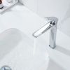Смеситель для раковины Shevanik S4211 на столешницу хром