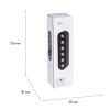 Трековый магнитный светильник Reluce 13002-9.3-001UR magnetic LED6W BK CCT+SMART