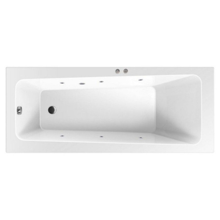 Ванна акриловая гидромассажная Excellent AVA WAEX.AVA17.SOFT.CR 170х70 пристенная прямоугольная с каркасом