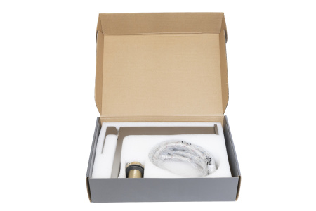 Смеситель Stella Polar Авиньон SP-00001971 на раковину серый