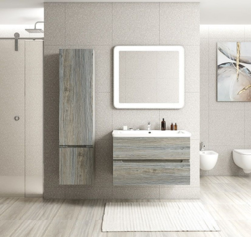 Шкаф-пенал Art&Max TECHNO AM-Techno-1600-AC-SO-LW635-L 40х30х160 подвесной